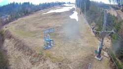 Kamera u nástupu na vlek svah A