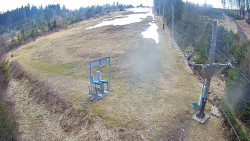 Kamera u nástupu na vlek svah A