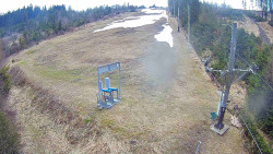 Kamera u nástupu na vlek svah A