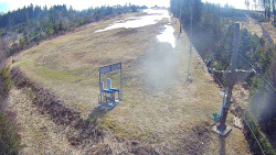 Kamera u nástupu na vlek svah A