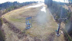 Kamera u nástupu na vlek svah A