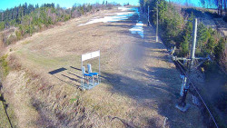 Kamera u nástupu na vlek svah A