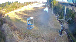 Kamera u nástupu na vlek svah A