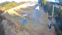 Kamera u nástupu na vlek svah A