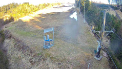 Kamera u nástupu na vlek svah A