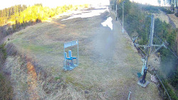 Kamera u nástupu na vlek svah A