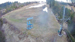 Kamera u nástupu na vlek svah A