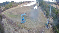 Kamera u nástupu na vlek svah A