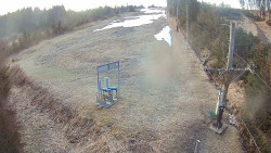 Kamera u nástupu na vlek svah A