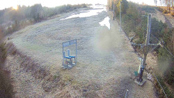 Kamera u nástupu na vlek svah A