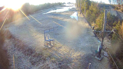 Kamera u nástupu na vlek svah A