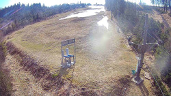 Kamera u nástupu na vlek svah A