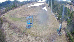 Kamera u nástupu na vlek svah A