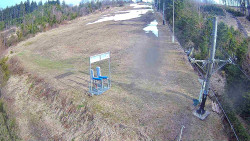 Kamera u nástupu na vlek svah A