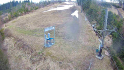 Kamera u nástupu na vlek svah A