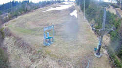 Kamera u nástupu na vlek svah A