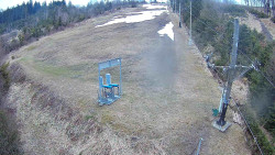 Kamera u nástupu na vlek svah A