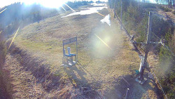 Kamera u nástupu na vlek svah A