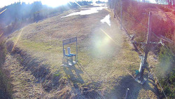 Kamera u nástupu na vlek svah A