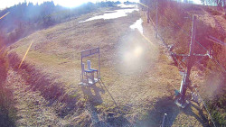 Kamera u nástupu na vlek svah A