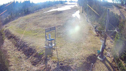 Kamera u nástupu na vlek svah A