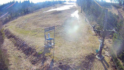 Kamera u nástupu na vlek svah A