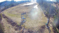 Kamera u nástupu na vlek svah A