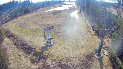 Kamera u nástupu na vlek svah A