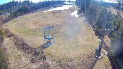 Kamera u nástupu na vlek svah A