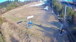 Kamera u nástupu na vlek svah A