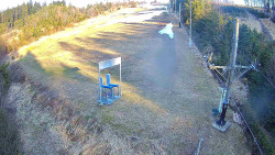 Kamera u nástupu na vlek svah A