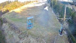 Kamera u nástupu na vlek svah A