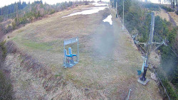 Kamera u nástupu na vlek svah A