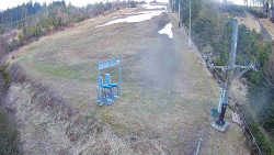 Kamera u nástupu na vlek svah A