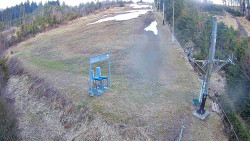 Kamera u nástupu na vlek svah A