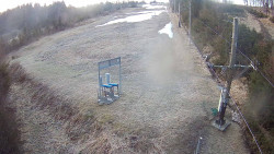 Kamera u nástupu na vlek svah A