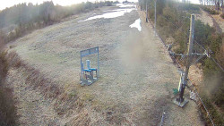 Kamera u nástupu na vlek svah A