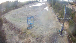 Kamera u nástupu na vlek svah A