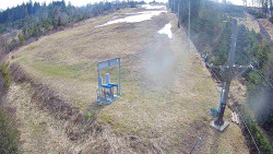 Kamera u nástupu na vlek svah A