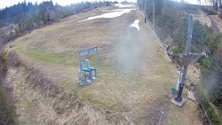 Kamera u nástupu na vlek svah A