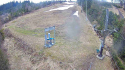 Kamera u nástupu na vlek svah A