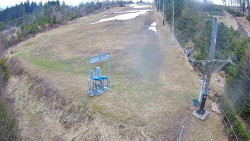 Kamera u nástupu na vlek svah A