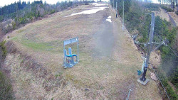 Kamera u nástupu na vlek svah A