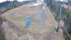 Kamera u nástupu na vlek svah A