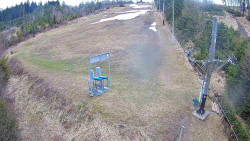 Kamera u nástupu na vlek svah A