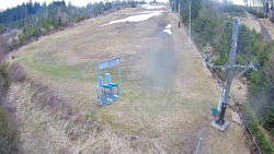 Kamera u nástupu na vlek svah A