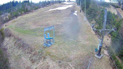 Kamera u nástupu na vlek svah A