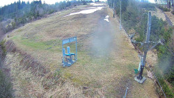 Kamera u nástupu na vlek svah A