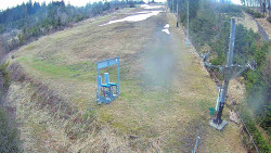 Kamera u nástupu na vlek svah A