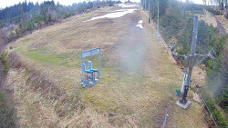 Kamera u nástupu na vlek svah A